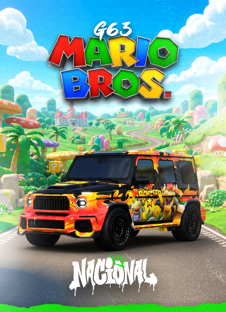 BLINDADO TEMÁTICO BOWSER