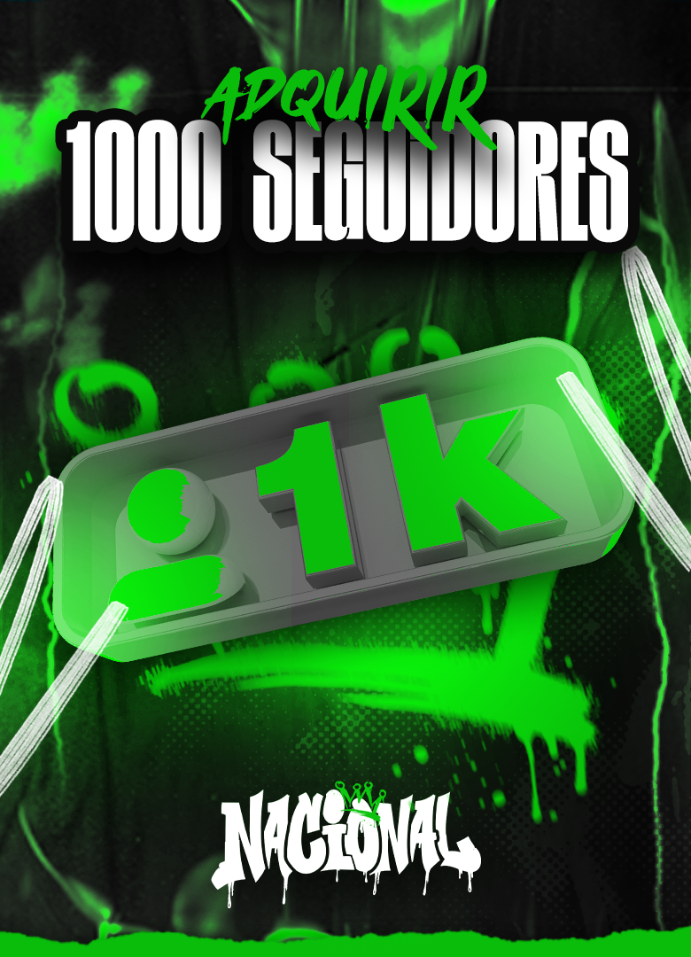 1000 SEGUIDORES NO INSTAGRAM