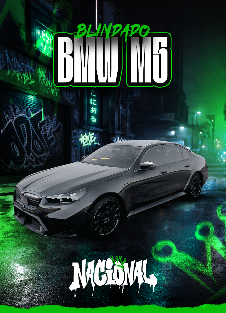 BMW M5 BLINDADO 32 TIROS
