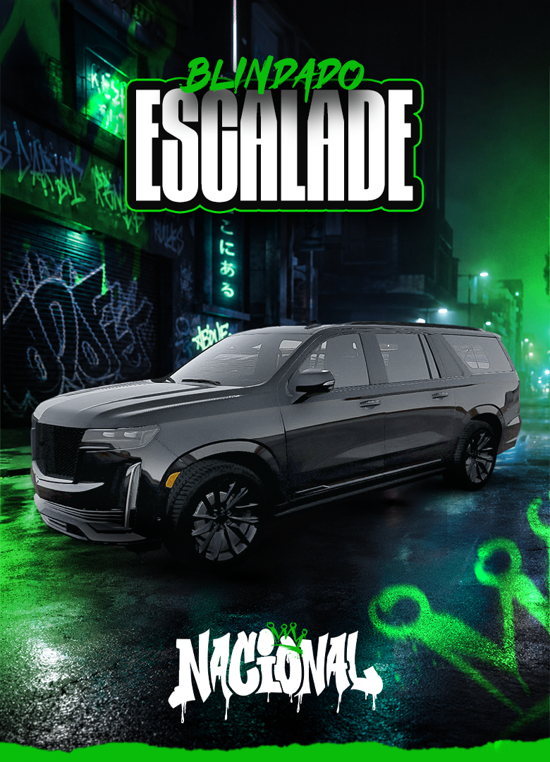 ESCALADE BLINDADO 32 TIROS