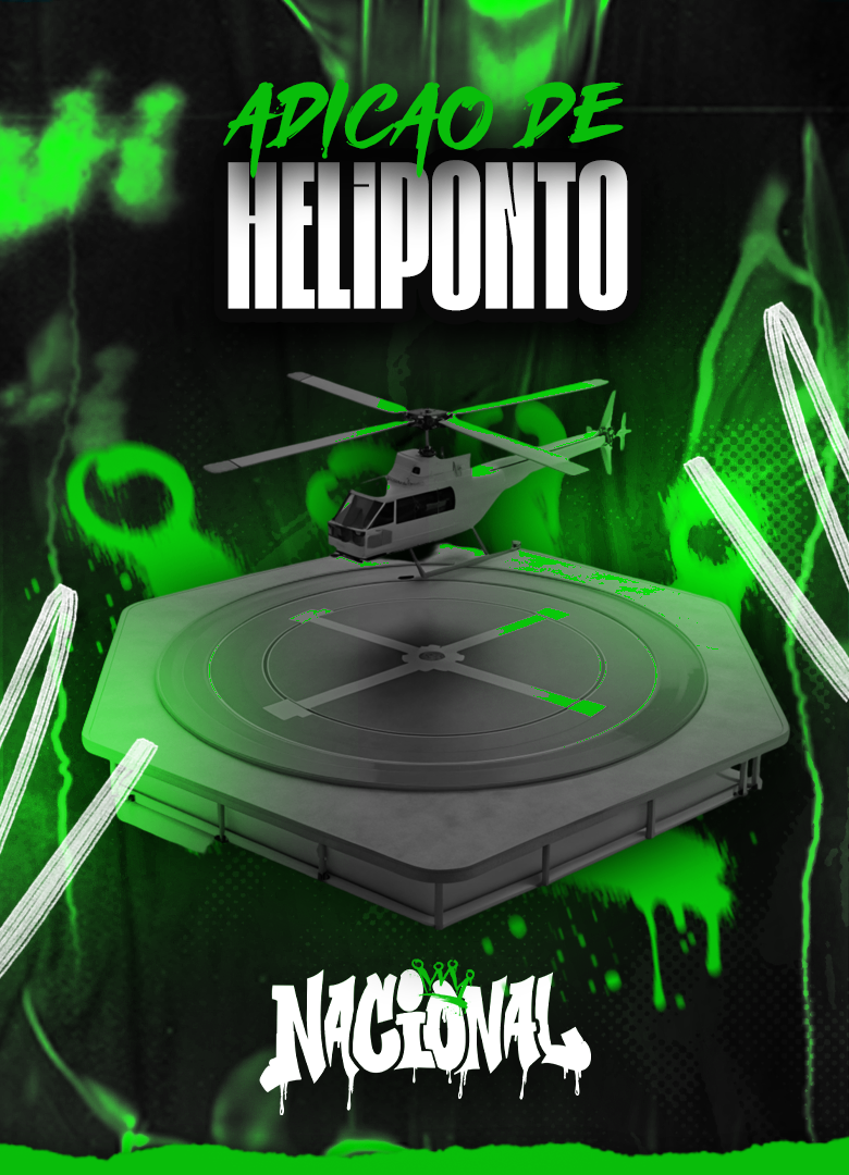 HELIPONTO PARA ORGANIZAÇÃO