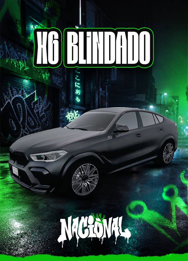X6 BLINDADO 16 TIROS