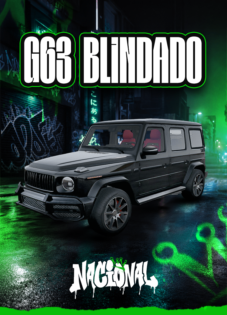 G63 BLINDADO 16 TIROS