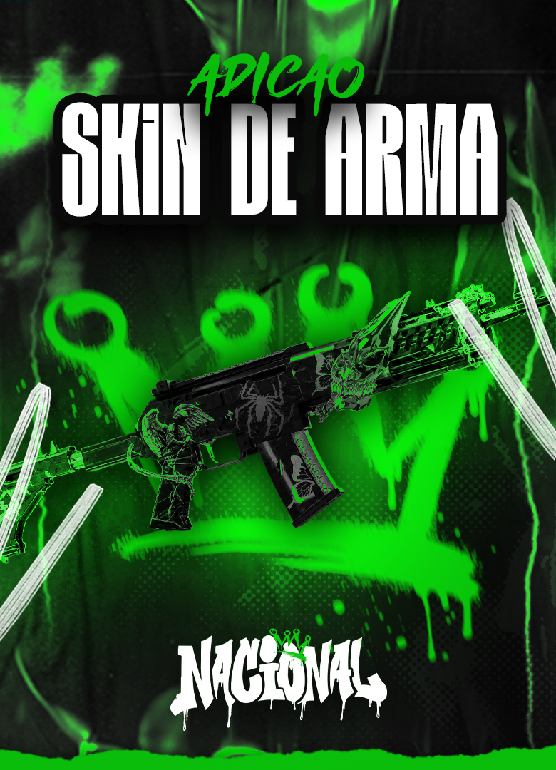SKIN DE ARMA EXCLUSIVA