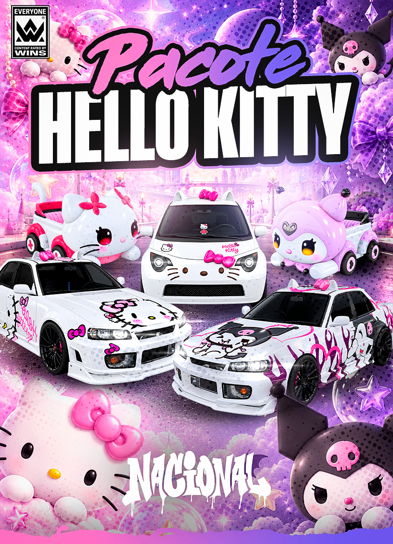 PACOTE HELLO KITTY