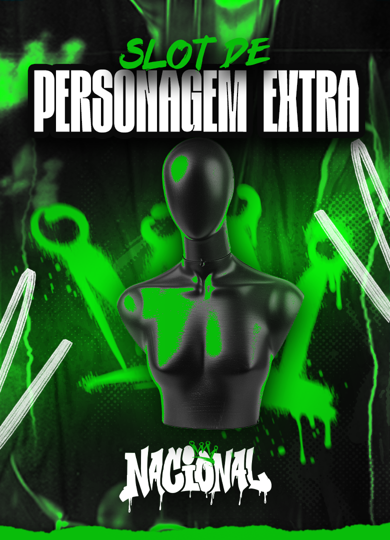 +1 PERSONAGEM EXTRA (SLOT)