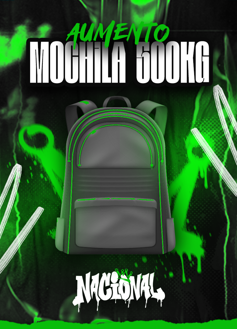 MOCHILA 500KG