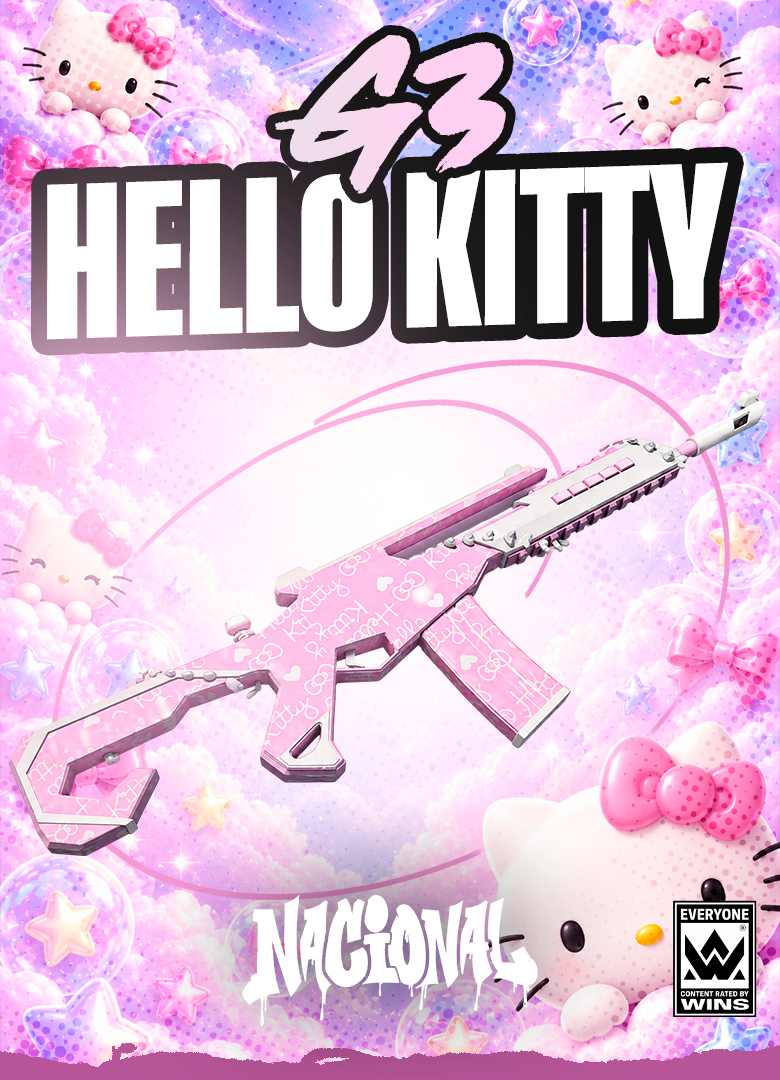 SKIN G3 HELLO KITTY