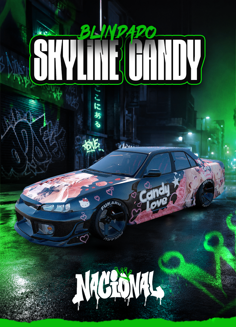 SKYLINE CANDY BLINDADO 16 TIROS