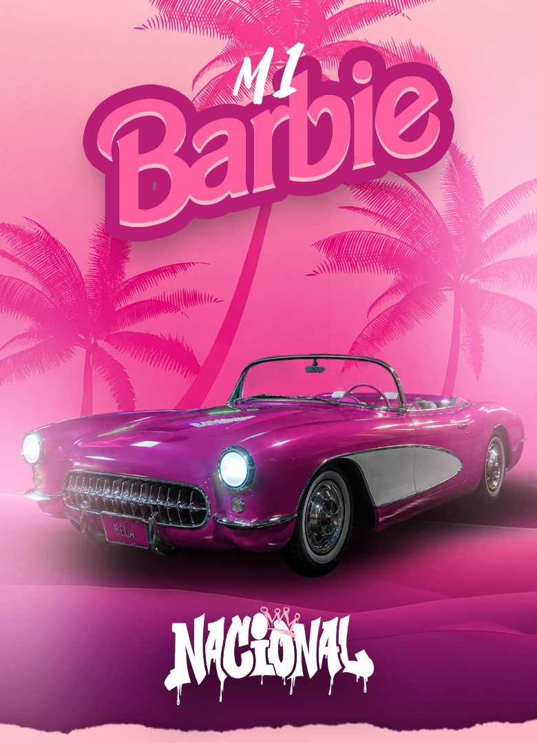 VEÍCULO TEMÁTICO BARBIE - M1 BARBIE