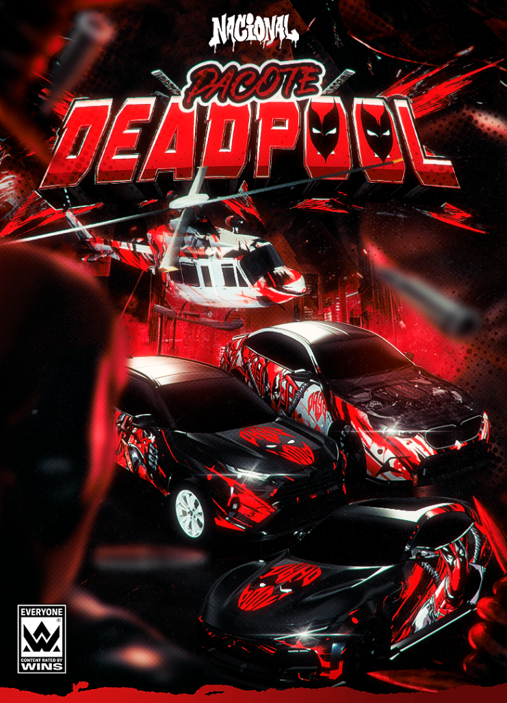 PACOTE DEADPOOL