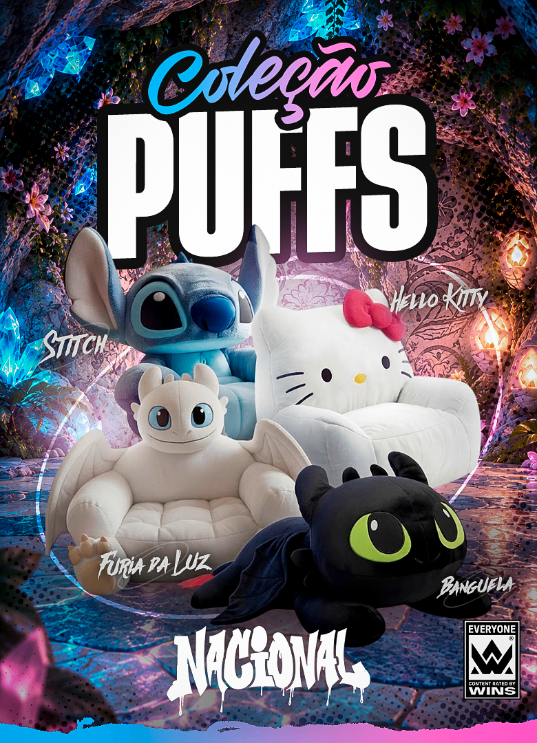 COLEÇÃO DE PUFFS