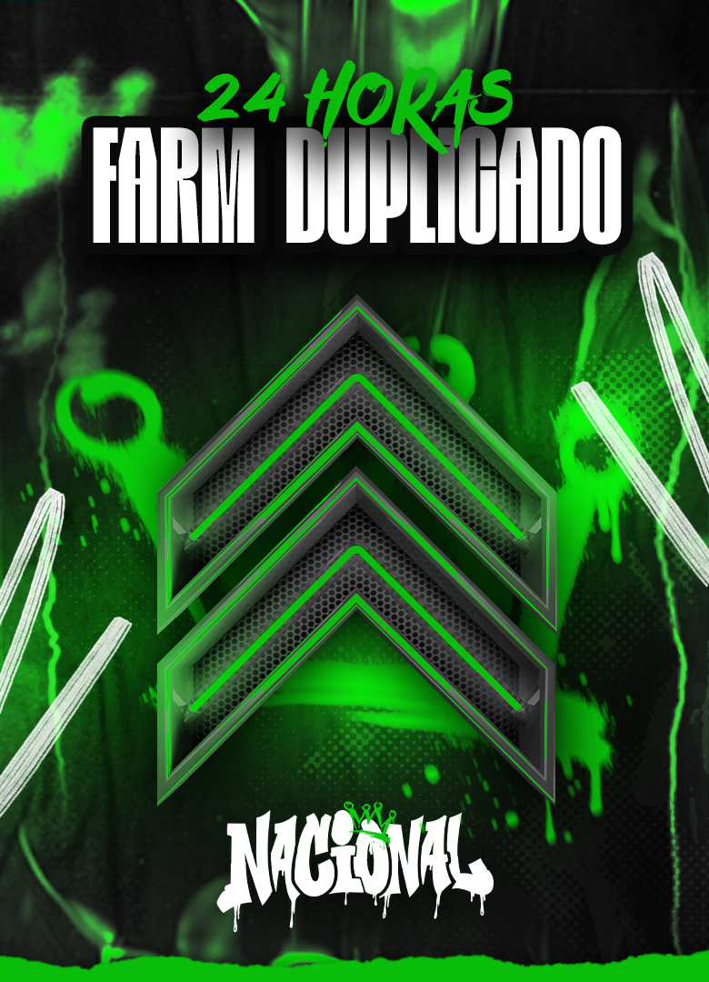 BUFF DE FARM — 24 HORAS